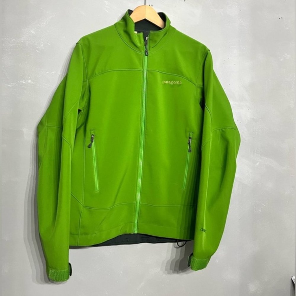 PATAGONIA | Adze Jacket - Women's green windproof soft shell hiking  - medium